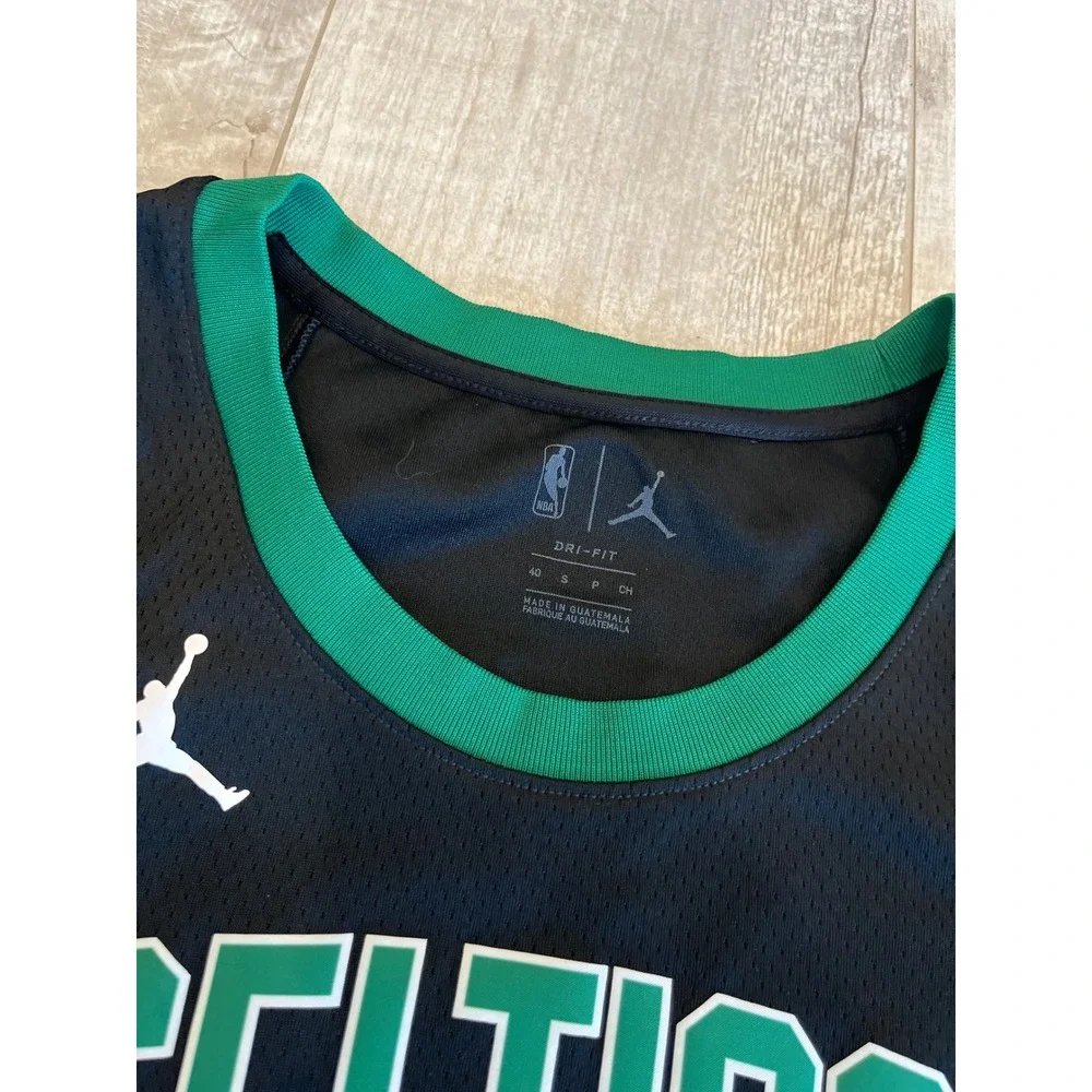 Jordan NBA Boston Celtics Kemba Walker Statement Jersey Black Size 40 S CV9470